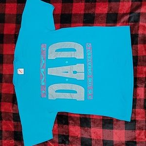 Vintage. Made in USA. Jerzees. MY DAD IS THE GREATEST.  Tee shirt size Large